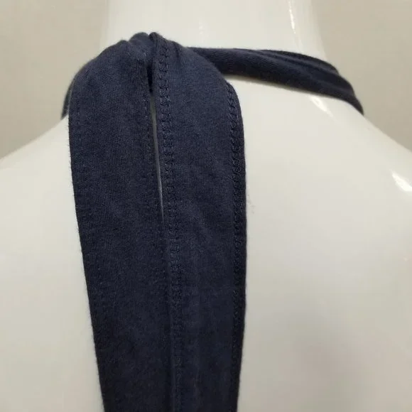 Abercrombie & Fitch top Small colorful abstract floral print sleeveless halter - Picture 11 of 13